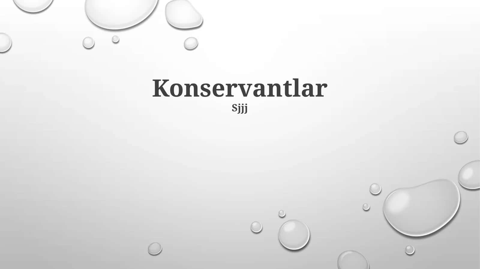 Konservantlar - Ta'rif, Turlari va Ta'sir Mexanizmlari 1