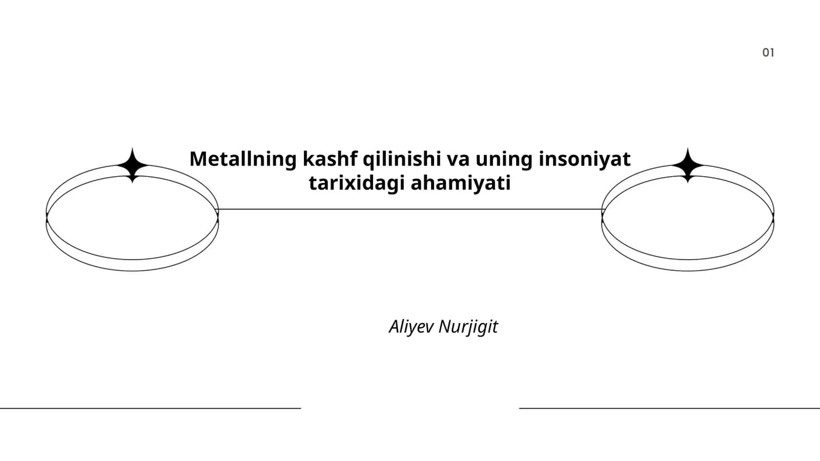 Metallning kashf qilinishi va uning insoniyat tarixidagi ahamiyati 1