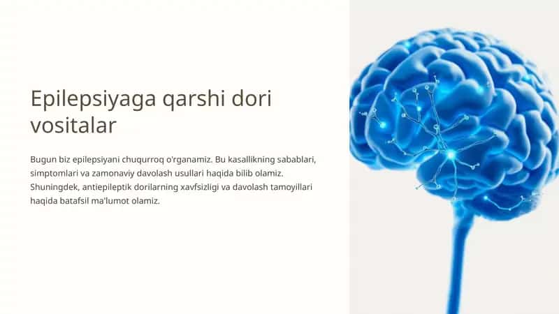 Epilepsiyaga qarshi dori vositalar 1