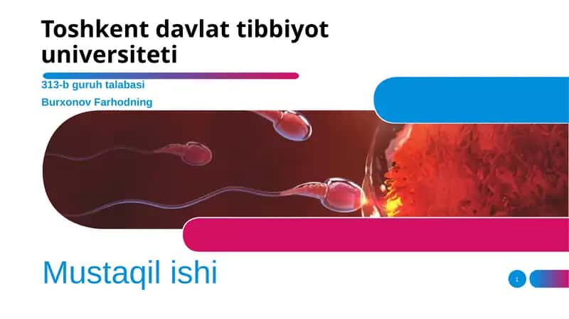 Bepushtlikni davolashning zamonaviy usullari 1