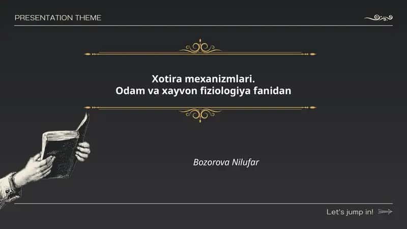 Xotira mexanizmlari 1