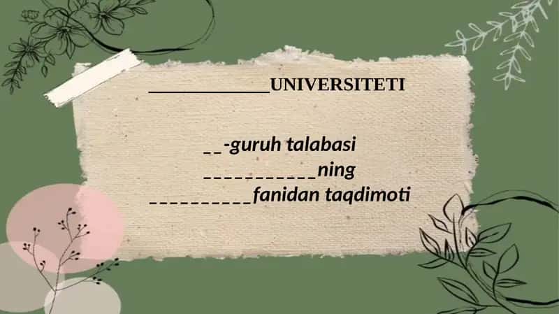 Bolalarning maktabda ta’lim olishga tayyorligini tashxislash usullari 1