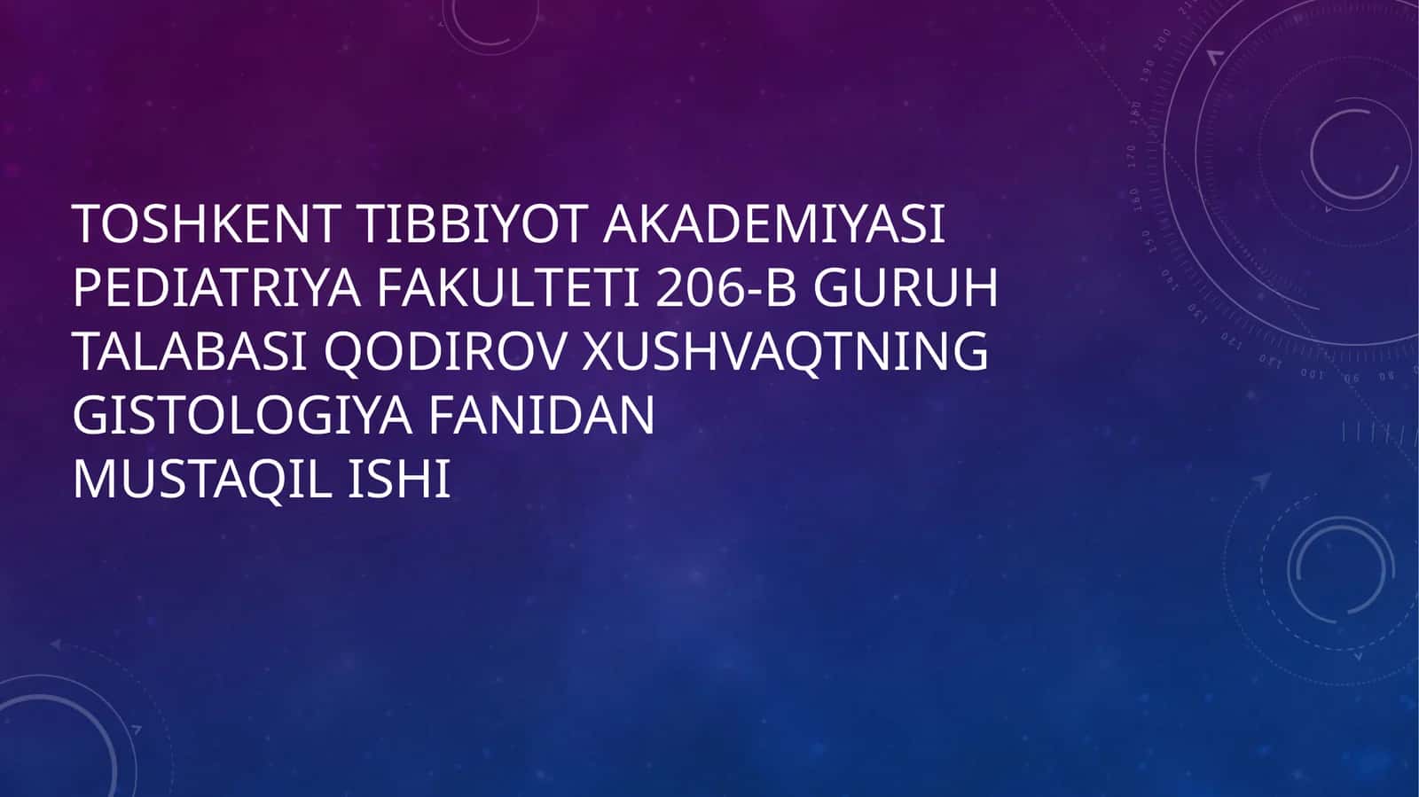 Miyachada Neyronlararo Aloqalar 1