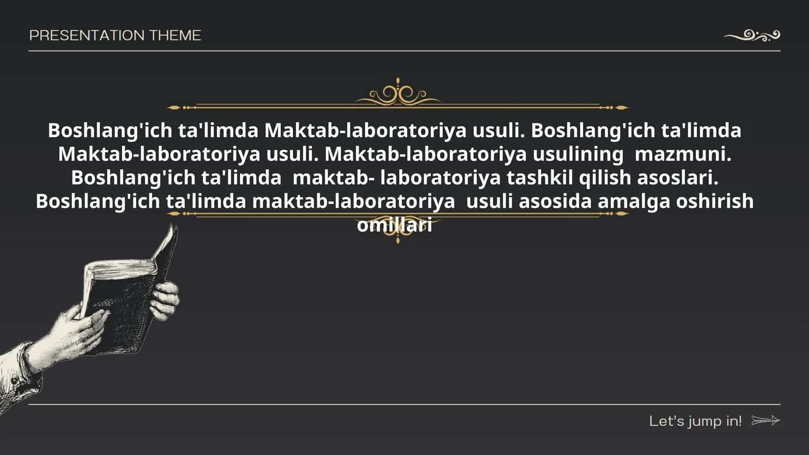 Boshlang'ich ta'limda "Maktab-laboratoriya" usuli 1