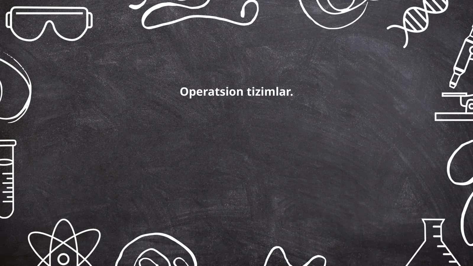 Operatsion tizimlar tarixi 1
