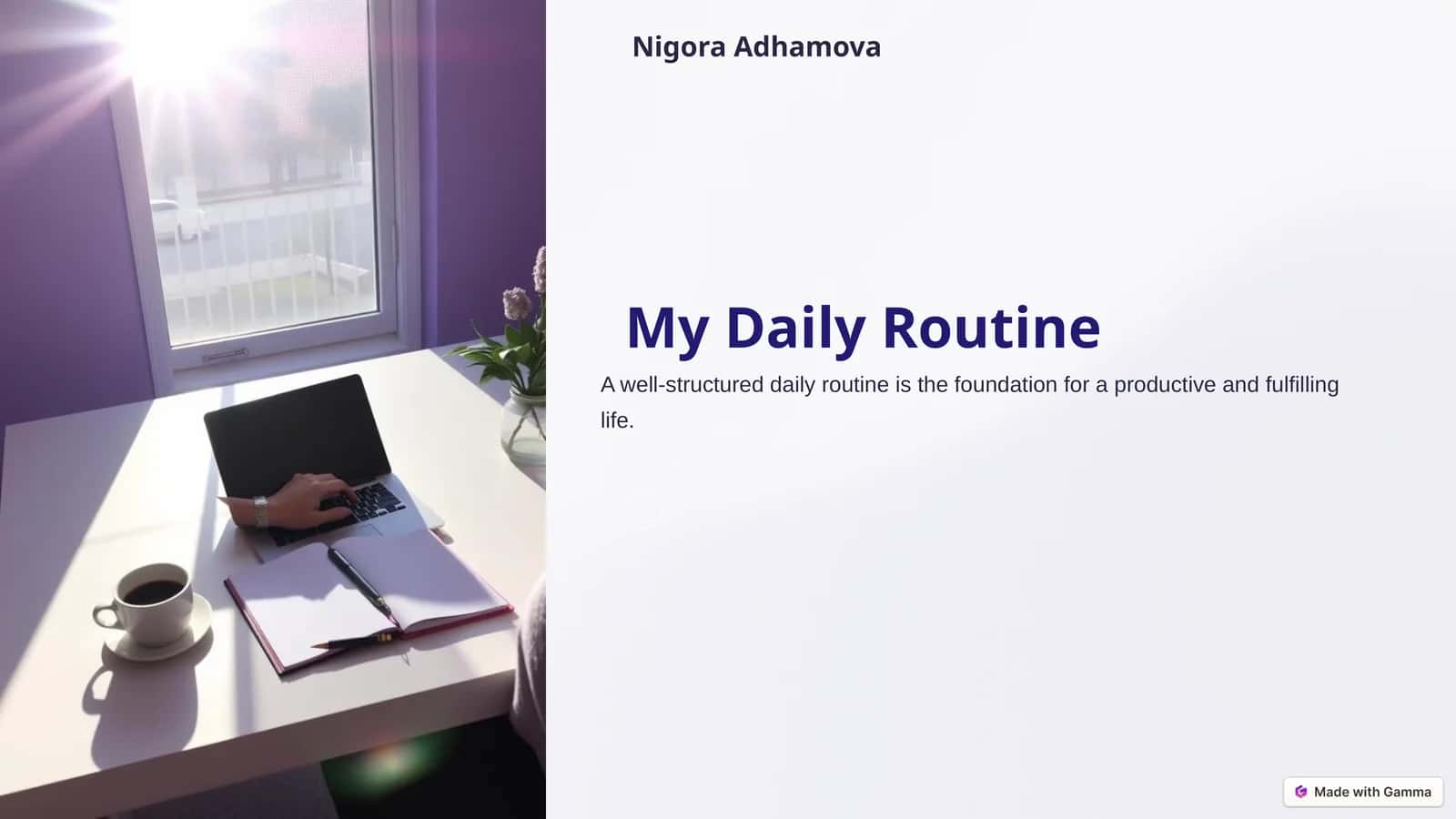 My Daily Routine 1