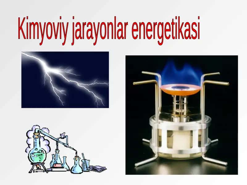 Kimyoviy jarayonlar energetikasi 1