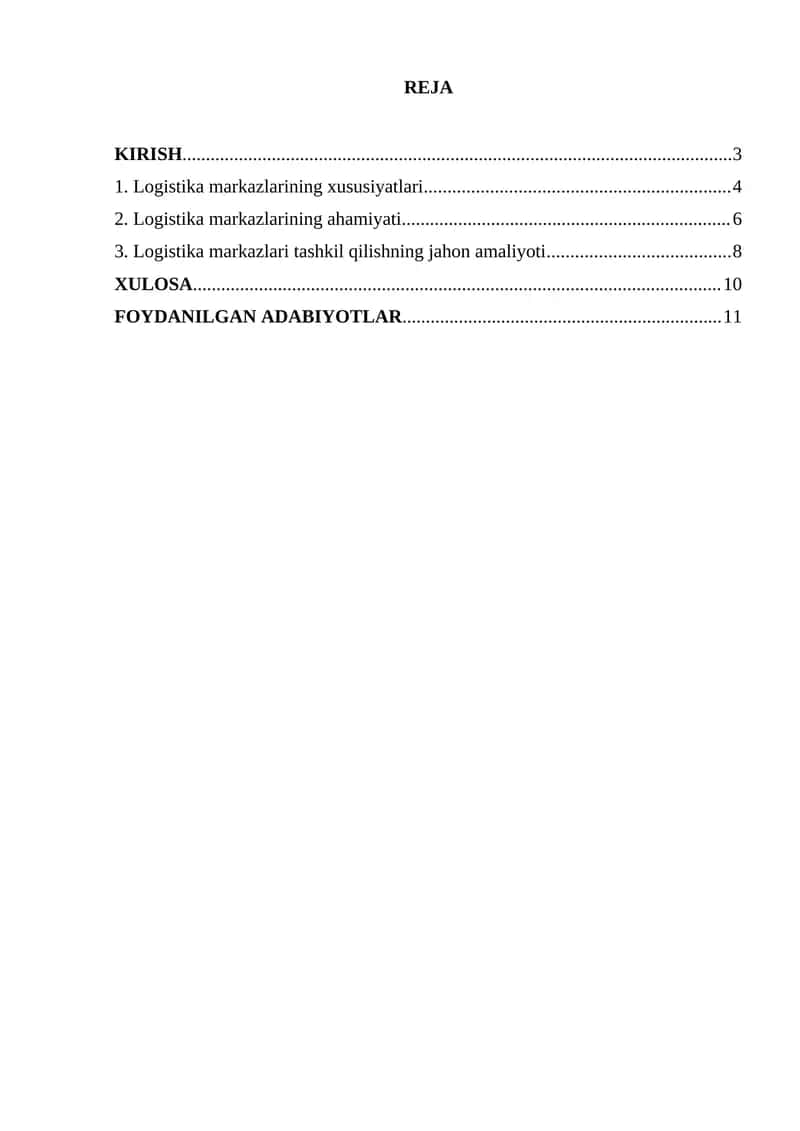 Logistika markazlari 1
