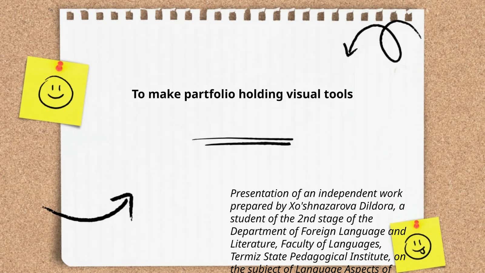 Visual Tools for Teaching Practice 1