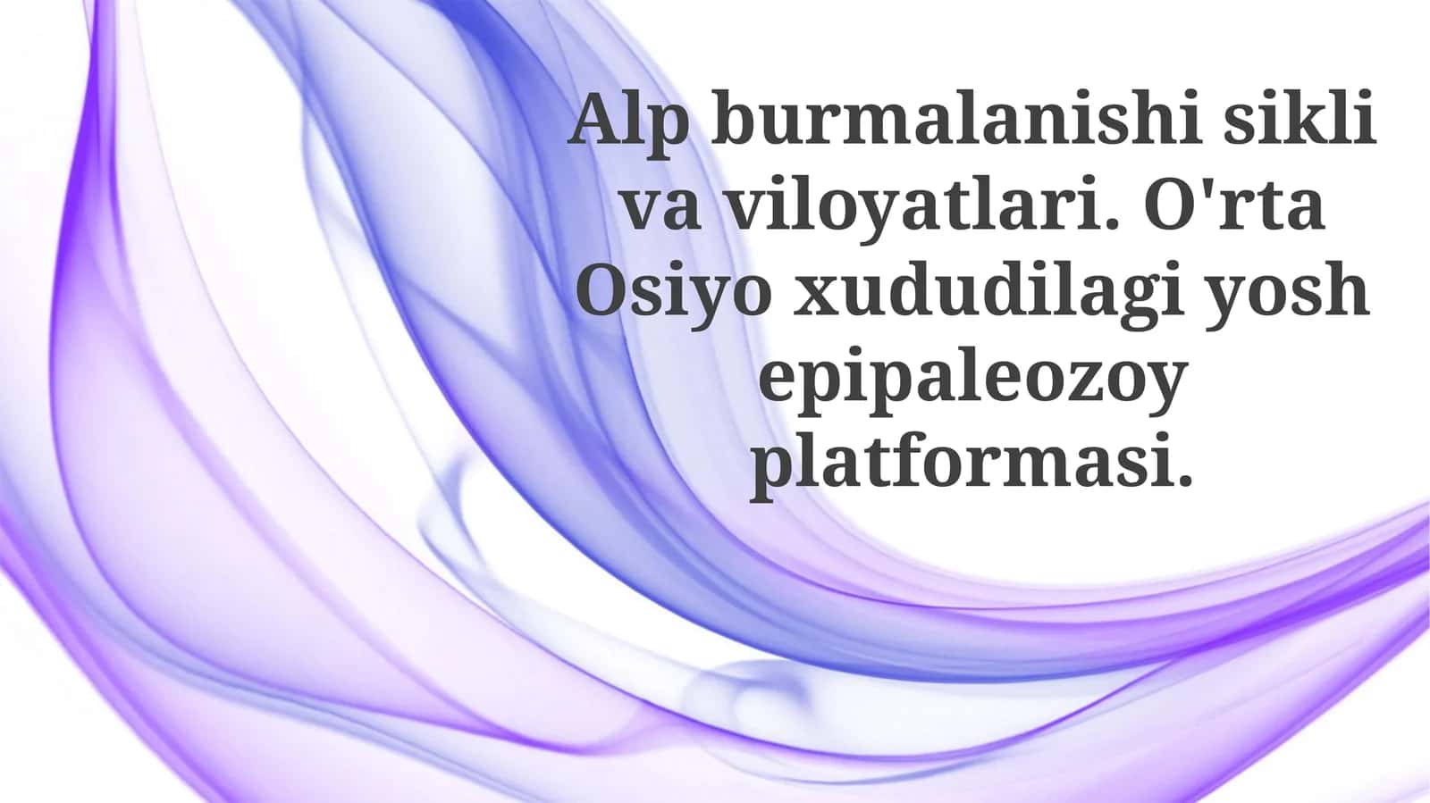 Alpburmalanish isikli vaviloyatlari 1