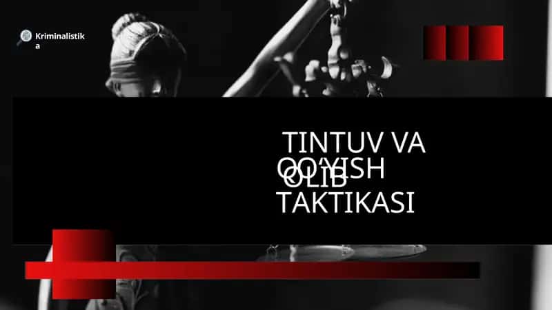 TINTUV VA OLIB QOʻYISH TAKTIKASI 1
