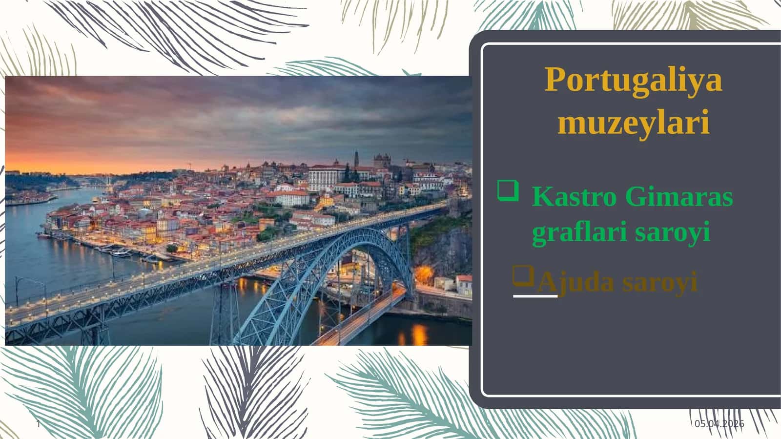 Portugaliya muzeylari 1