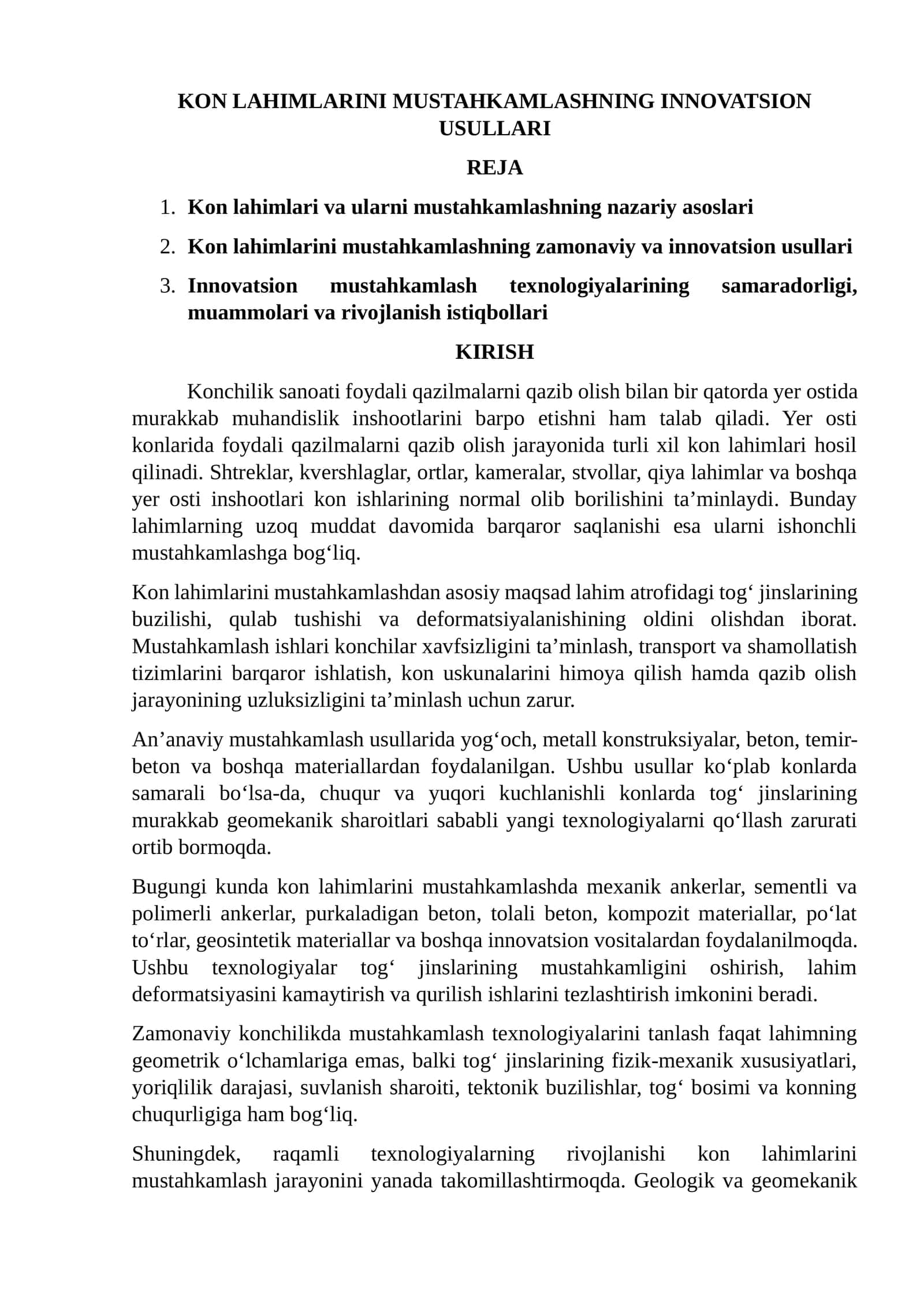 KON LAHIMLARINI MUSTAHKAMLASHNING INNOVATSION USULLARI 1