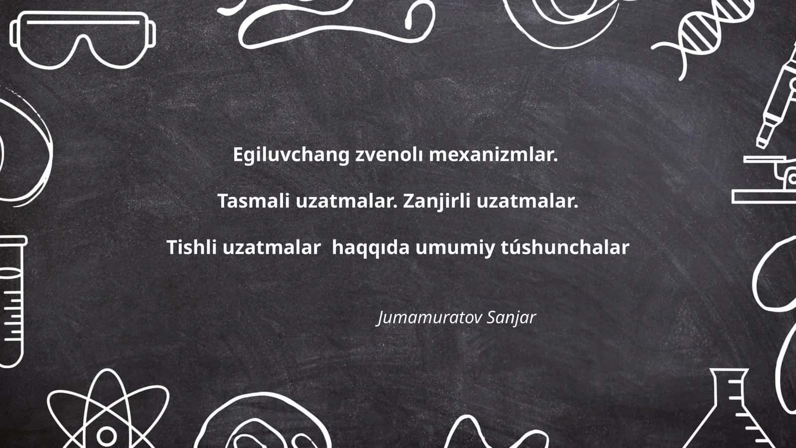 Egiluvchang zvenolı mexanizmlar 1