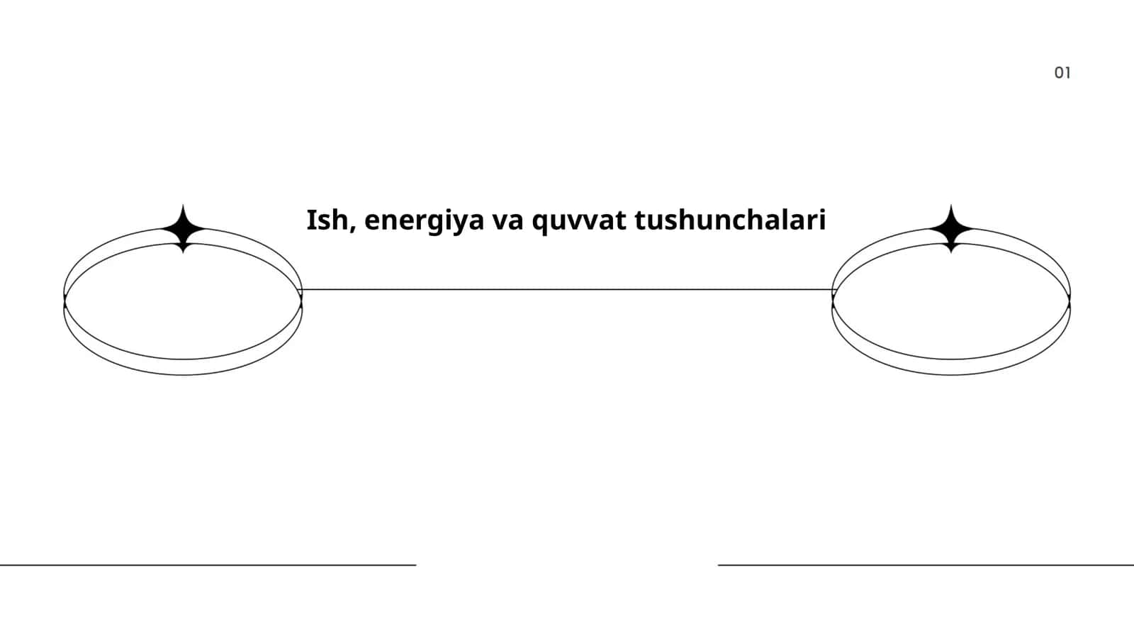 Ish, energiya va quvvat tushunchalari 1