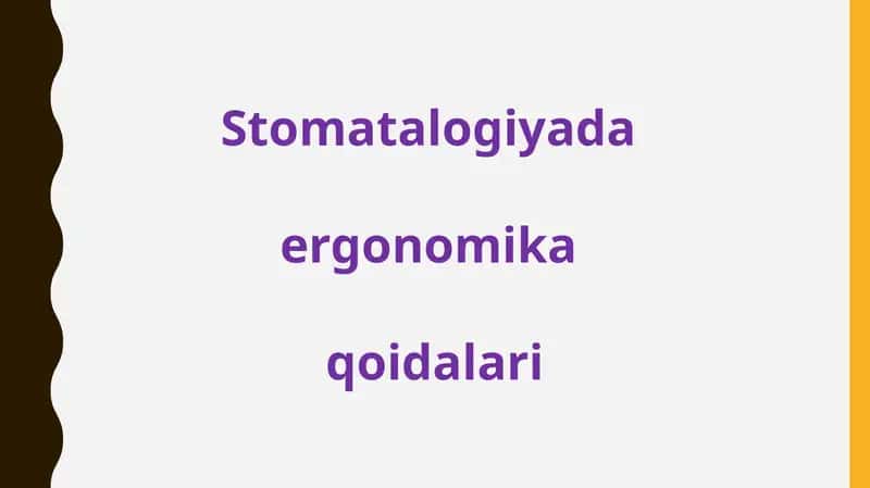 ERGONOMIKA 1