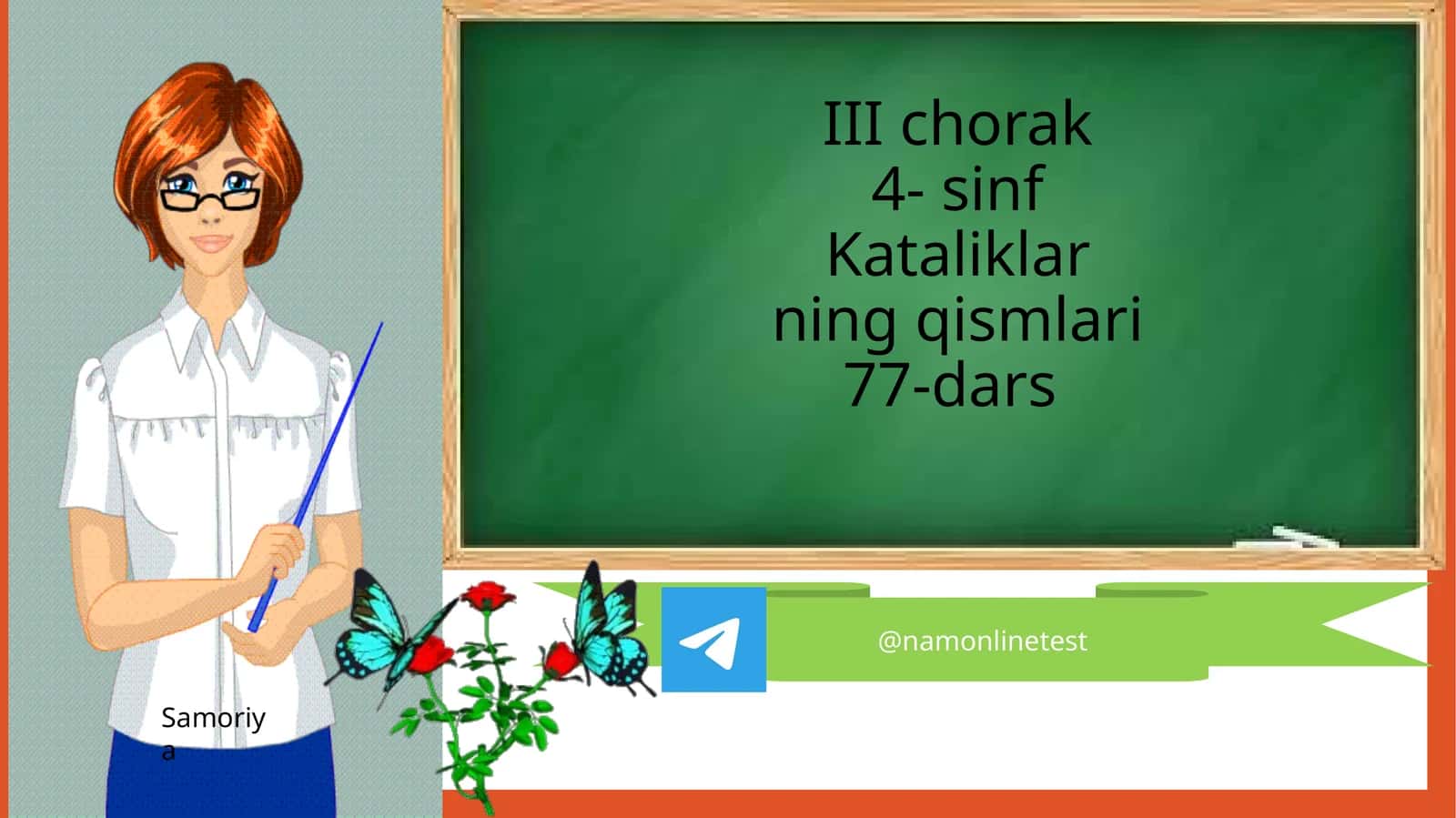 Kataliklar ning qismlari 1