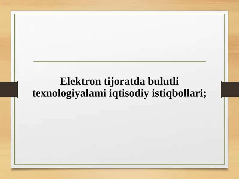 Elektrontijorat 1