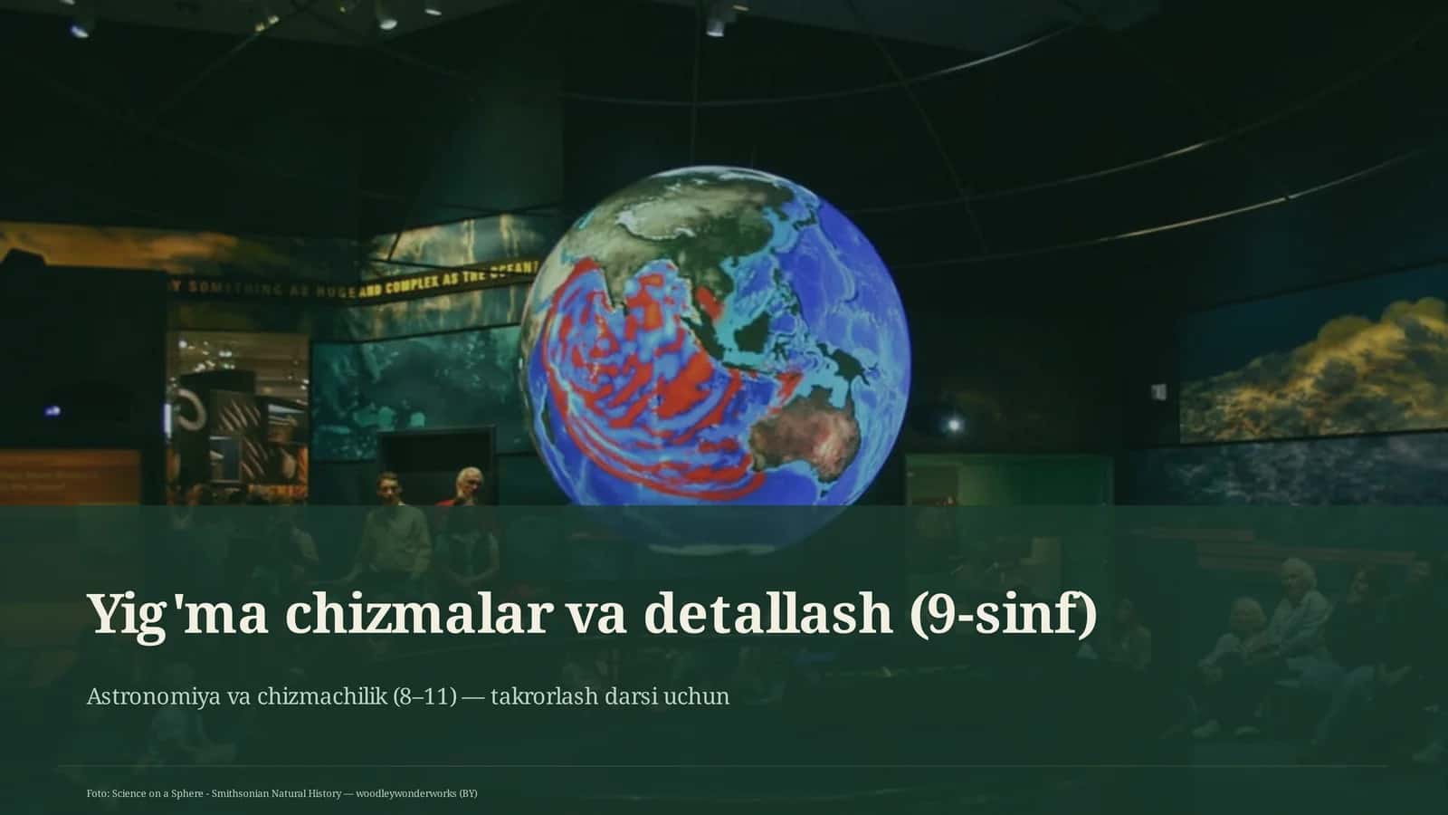Yig'ma chizmalar va detallash (9-sinf) 1