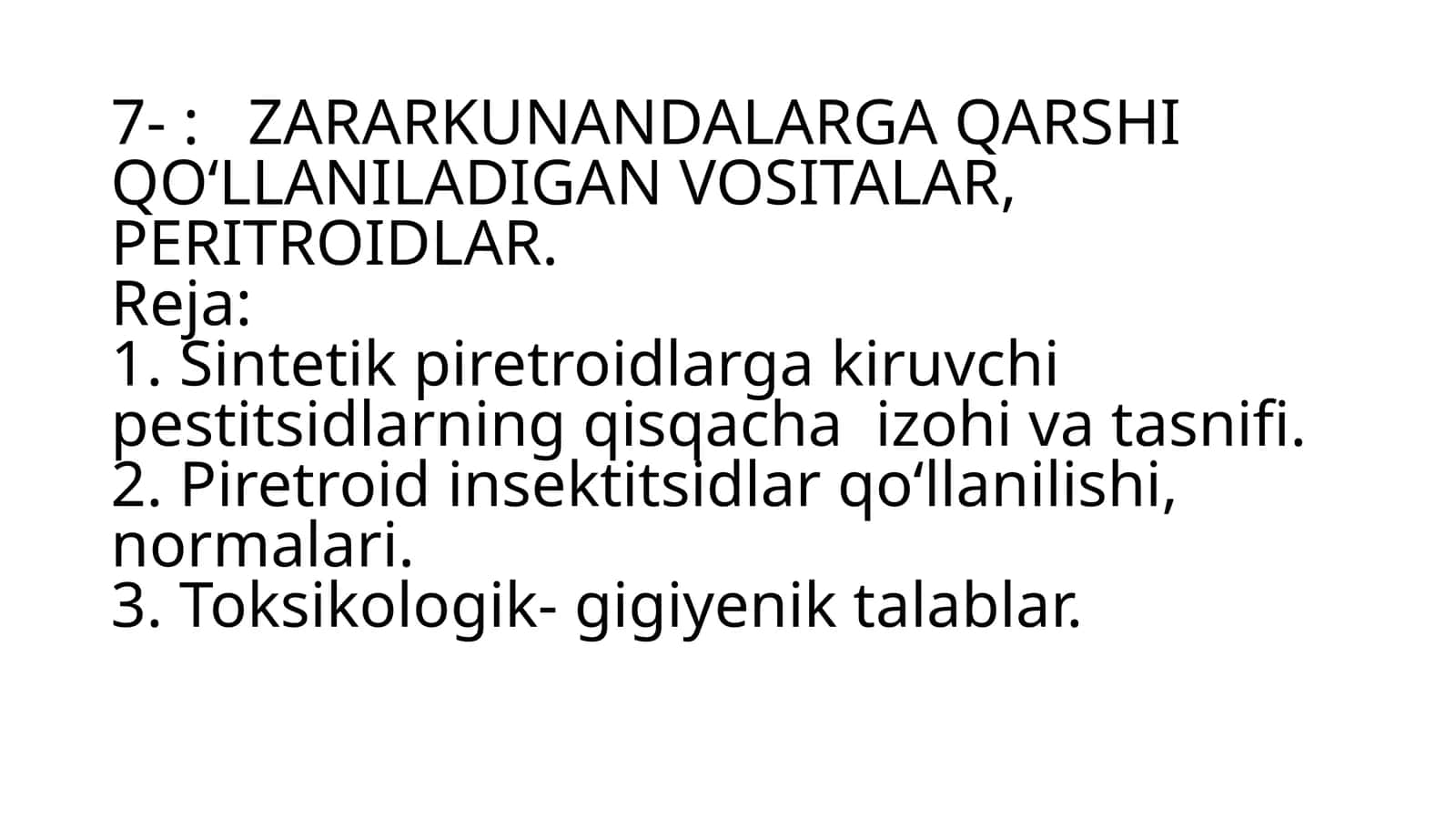 PERITROIDLAR 1