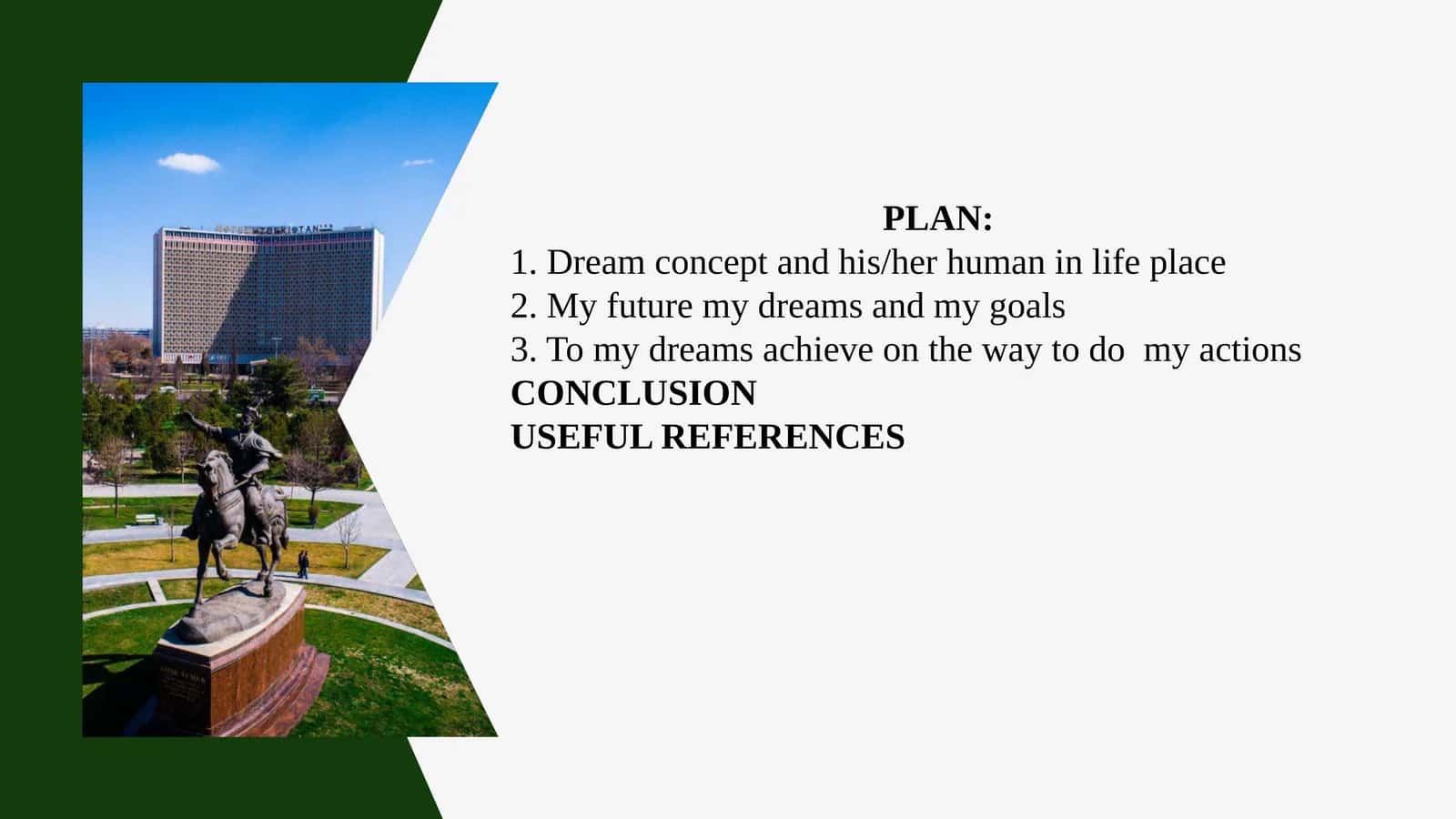 Dreamconceptandhis/herhumanin lifeplace 1