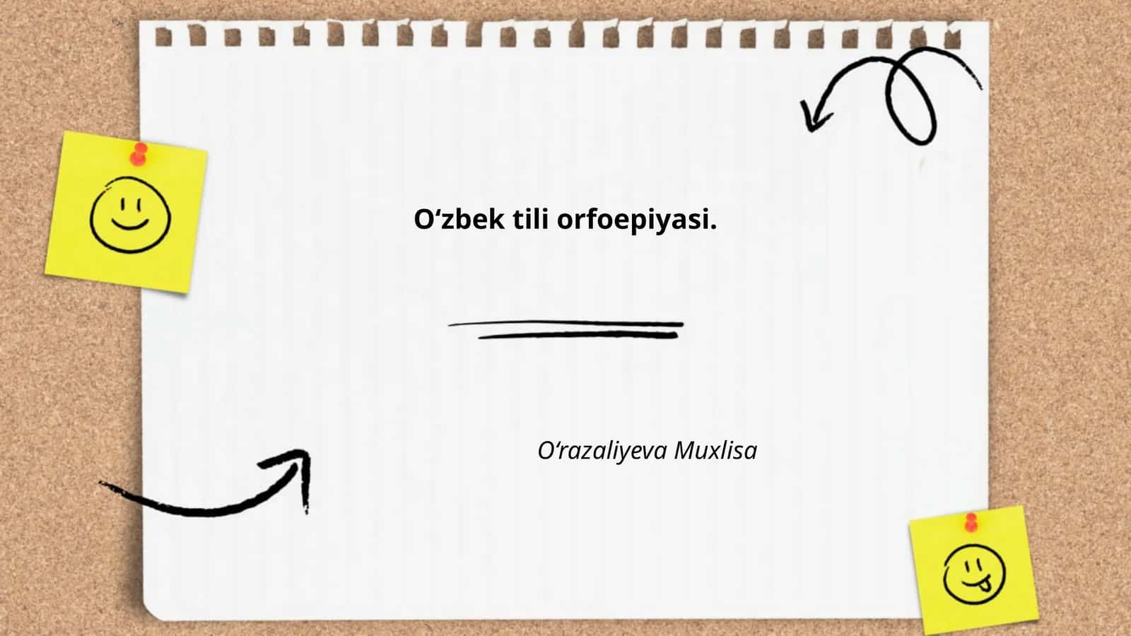 O‘zbek tili orfoepiyasi 1