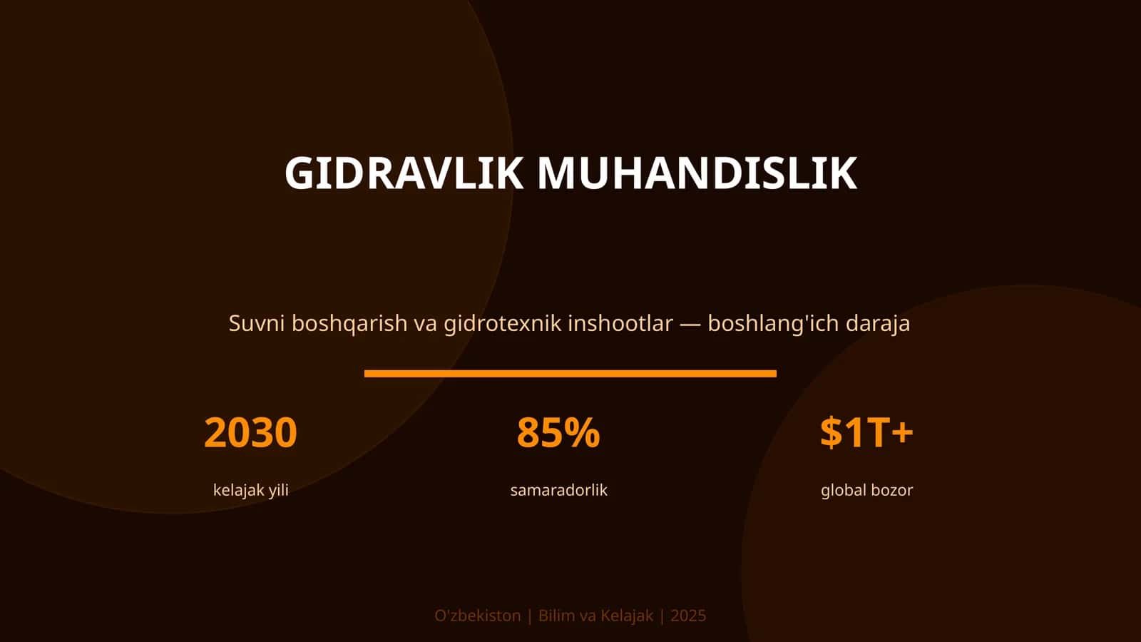 Gidravlik muhandislik 1