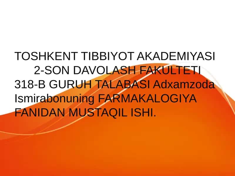 Gepatoprotektorlar 1