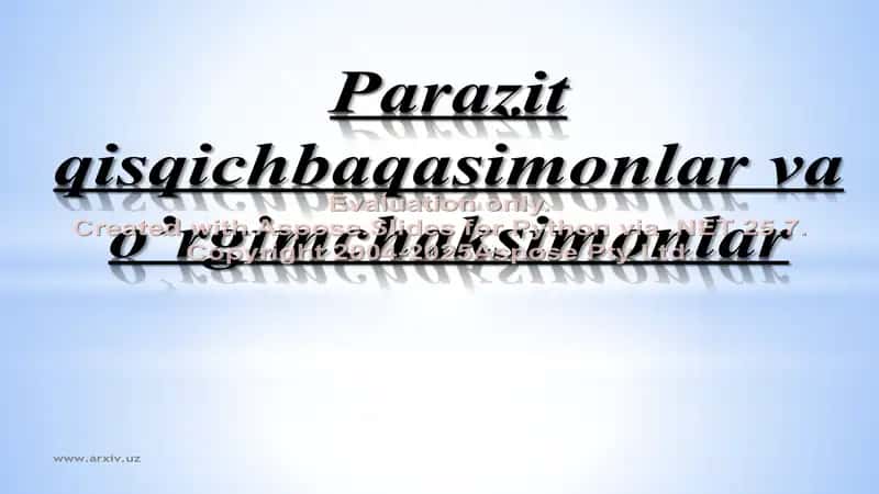 Qisqichbaqasimonlar 1