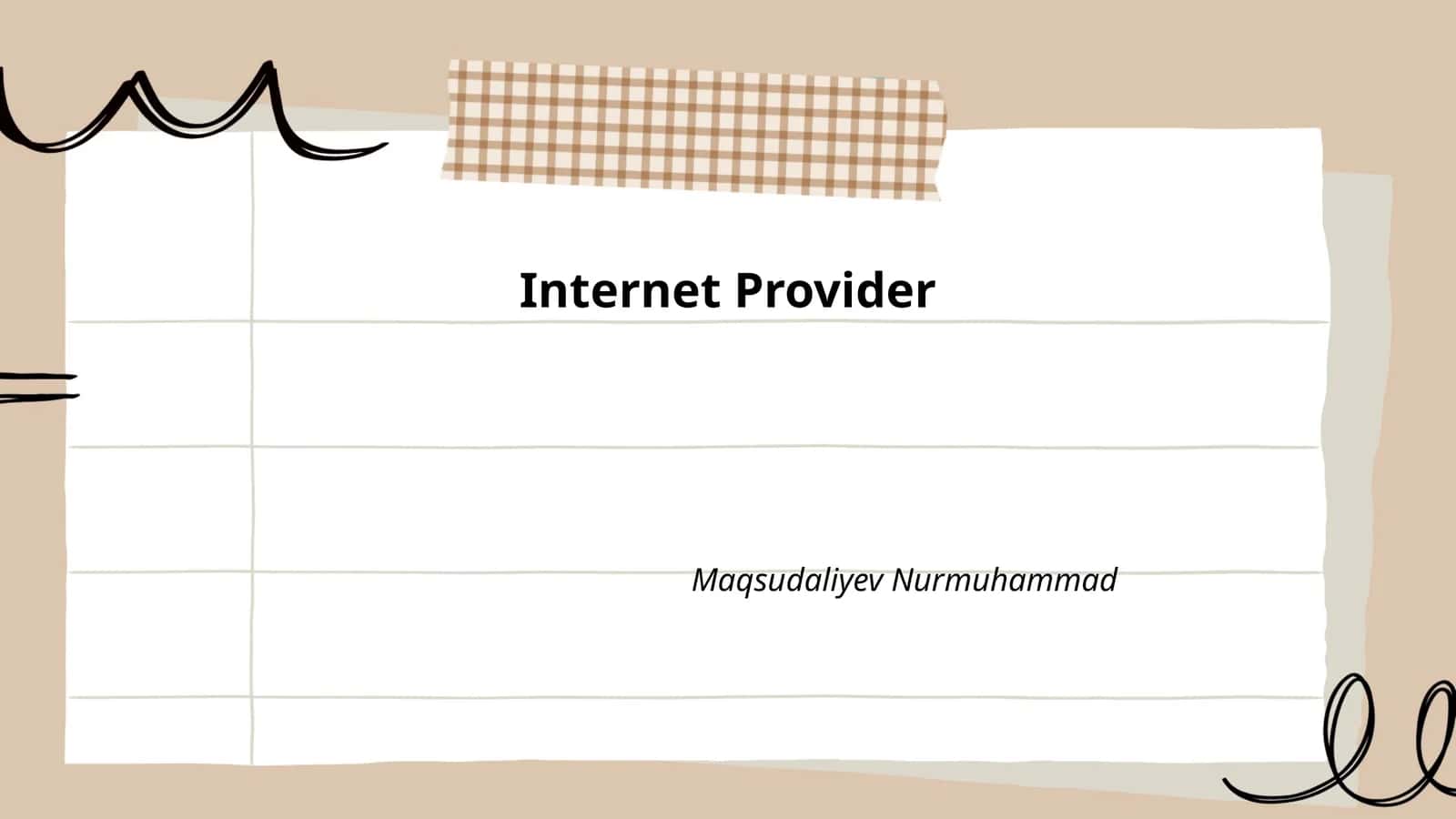 Internet Provider Types 1