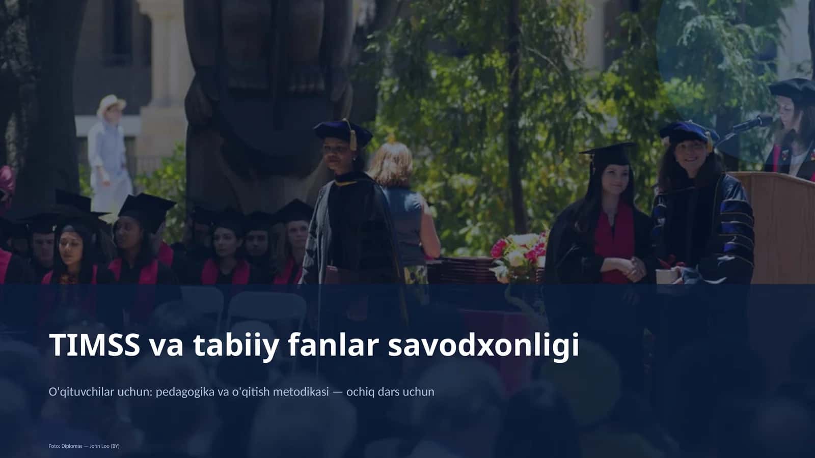 TIMSS va tabiiy fanlar savodxonligi 1