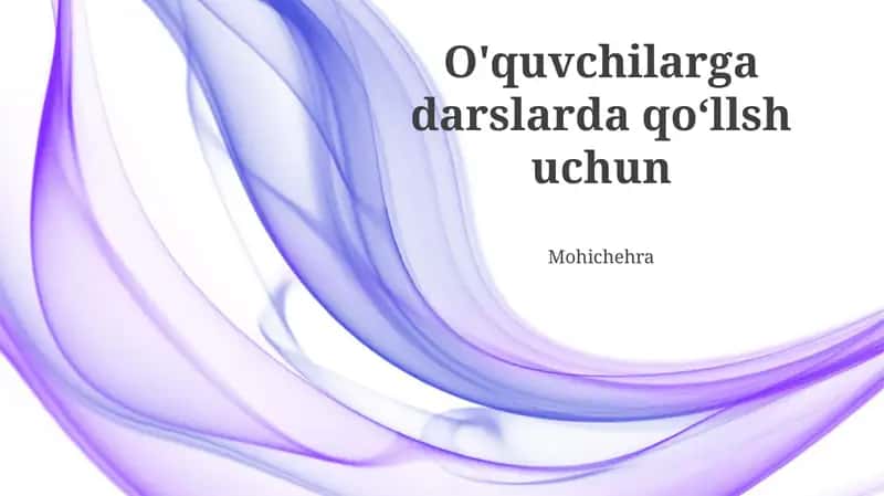 Samarali O'qish Usullari 1
