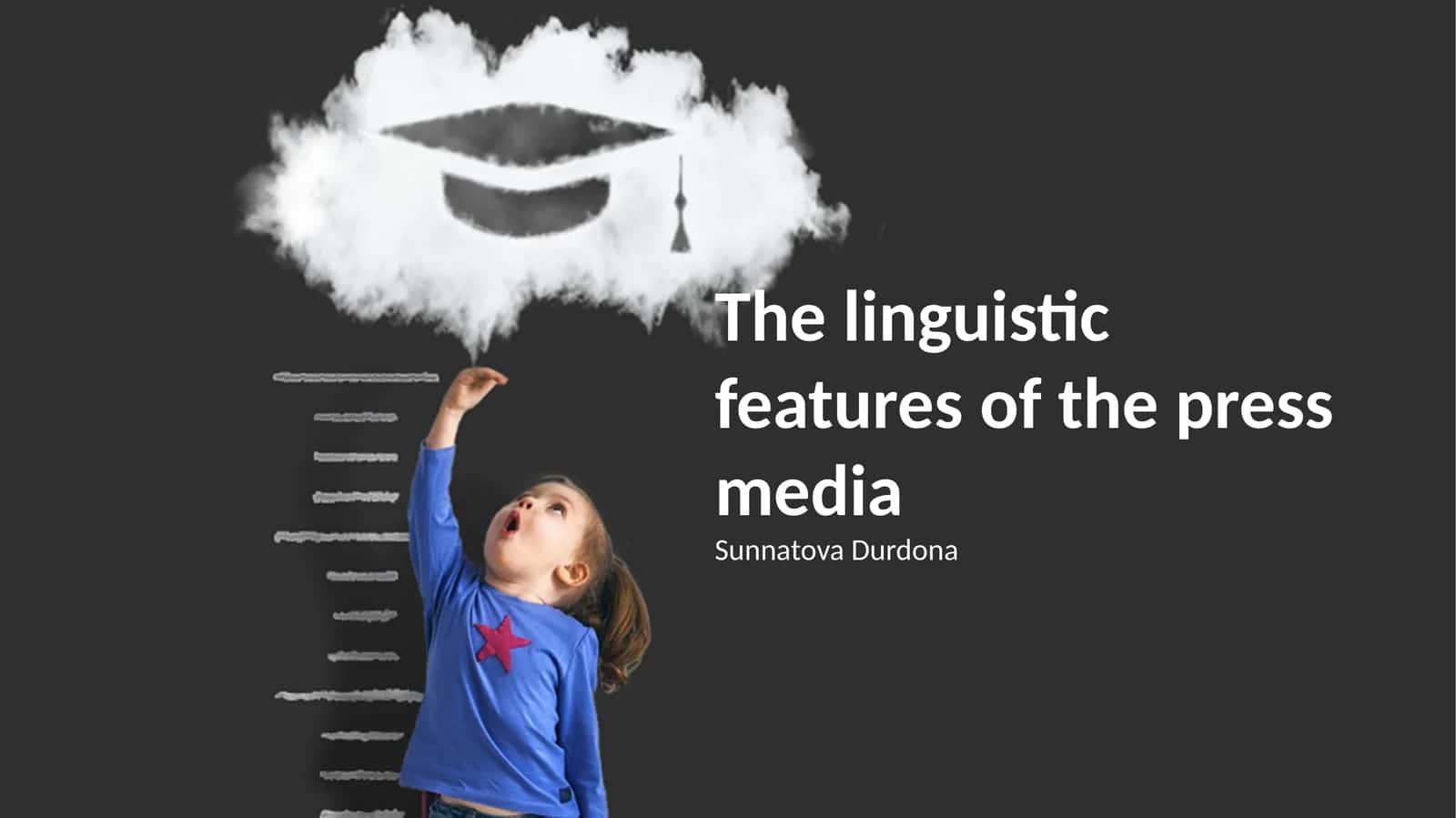 The linguistic features of the press media 1