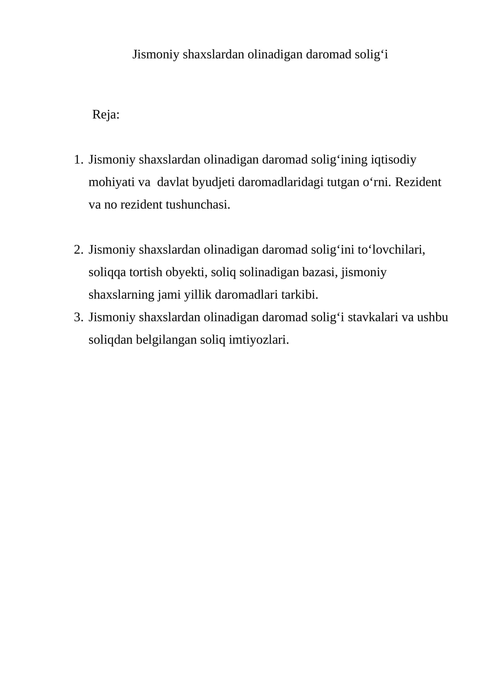 Jismoniy shaxslardan olinadigan daromad solig‘i 1