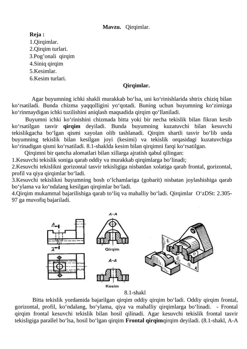 Qirqimlar 1