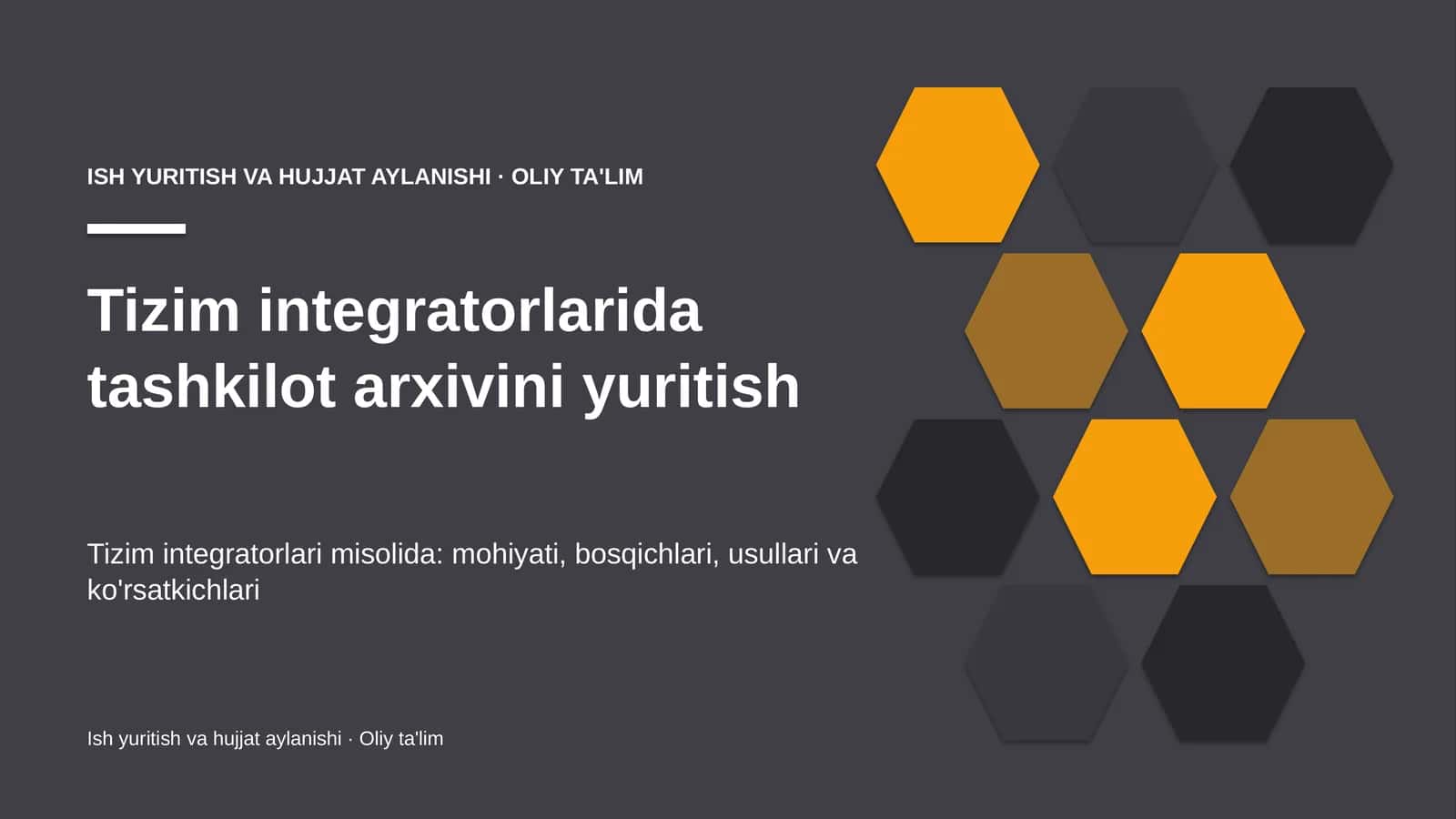 tizim integratorlarida tashkilot arxivini yuritish 4090 1