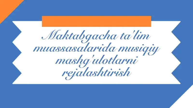 Musiqiy Mashg'ulotlar 1