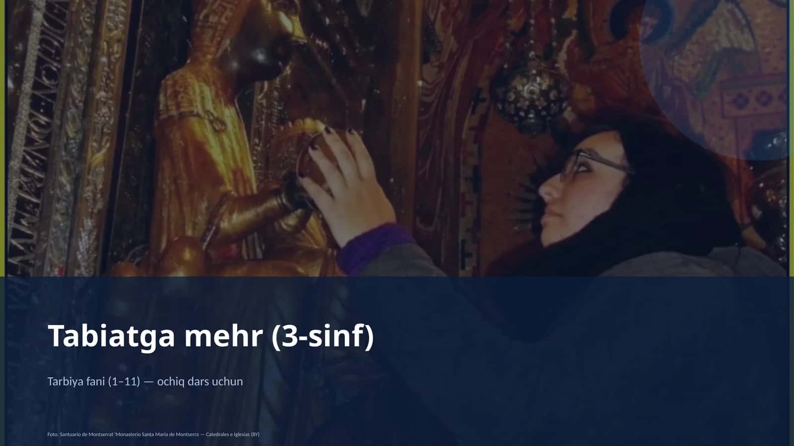 Tabiatga mehr (3-sinf) 1