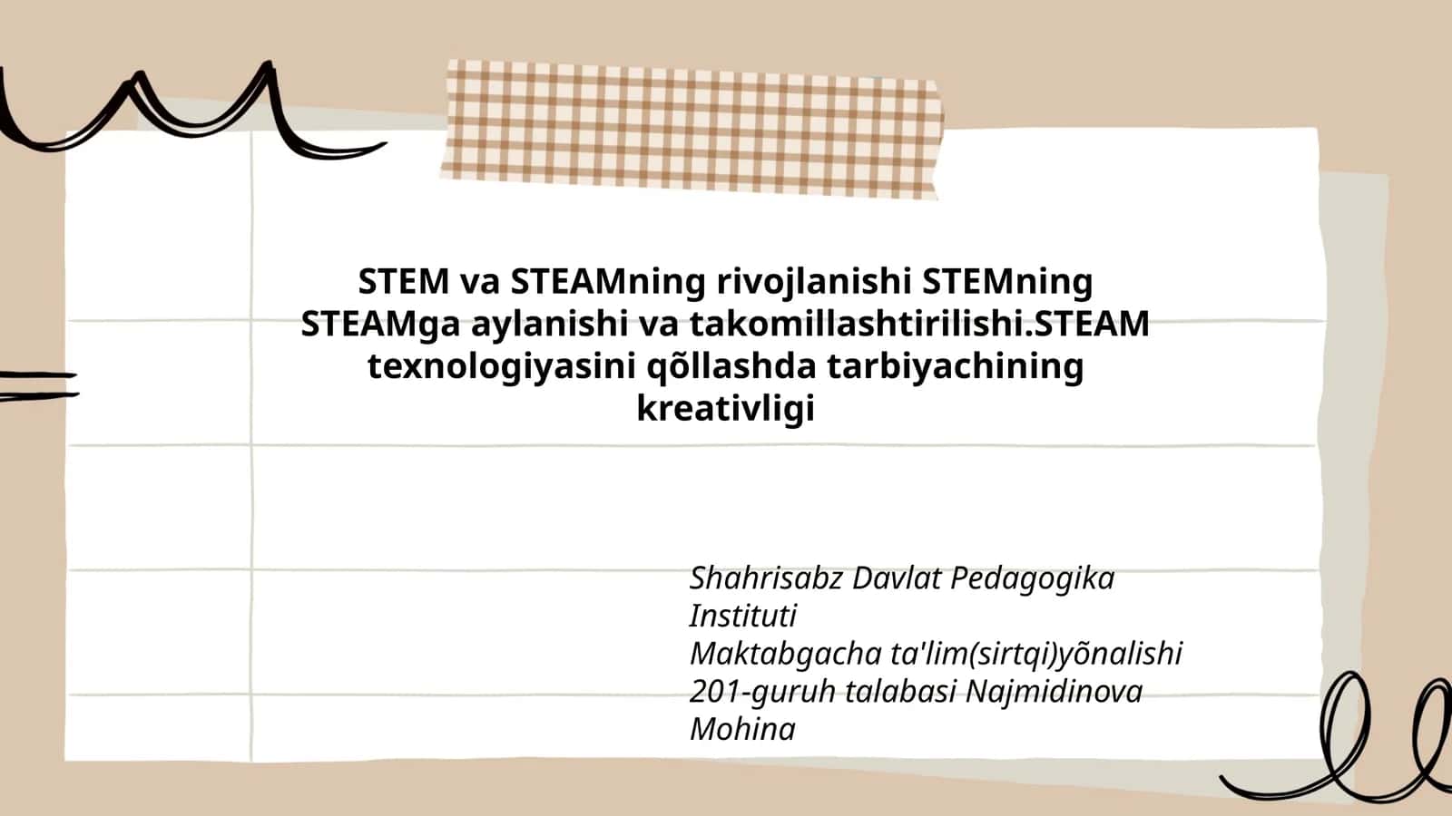 Shahrisabz Davlat Pedagogika Instituti 1