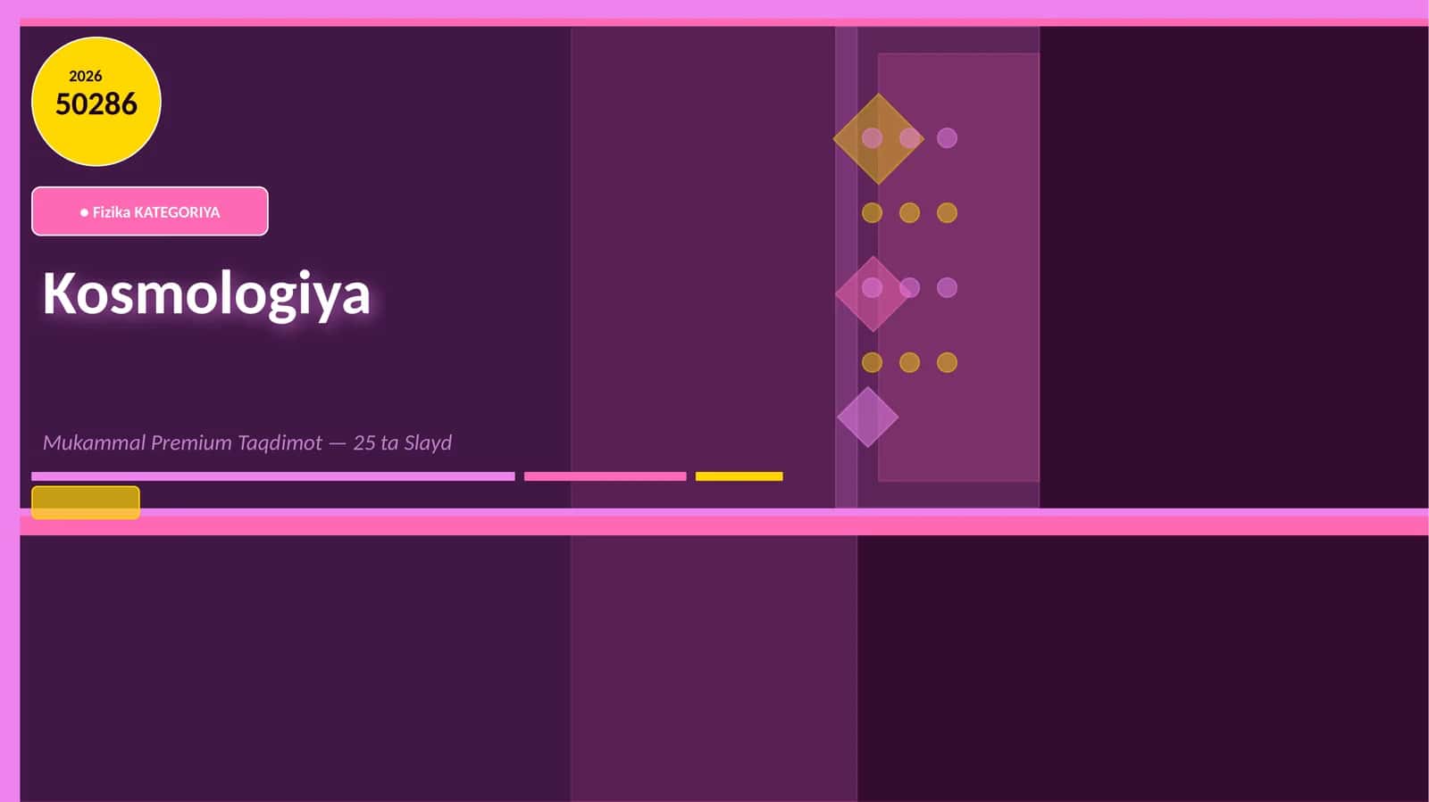 Mukammal Premium Taqdimot — 25 ta Slayd 1
