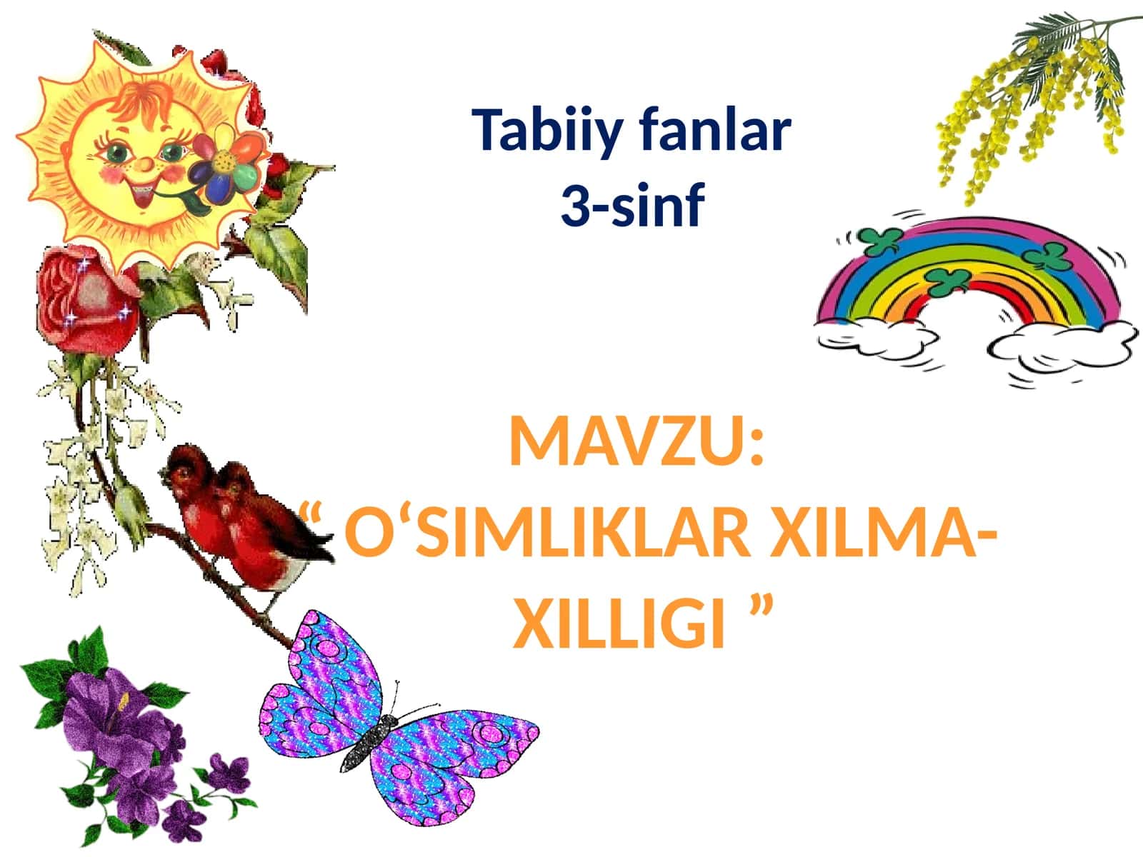 Tabiiyfanlar 3-sinf 1