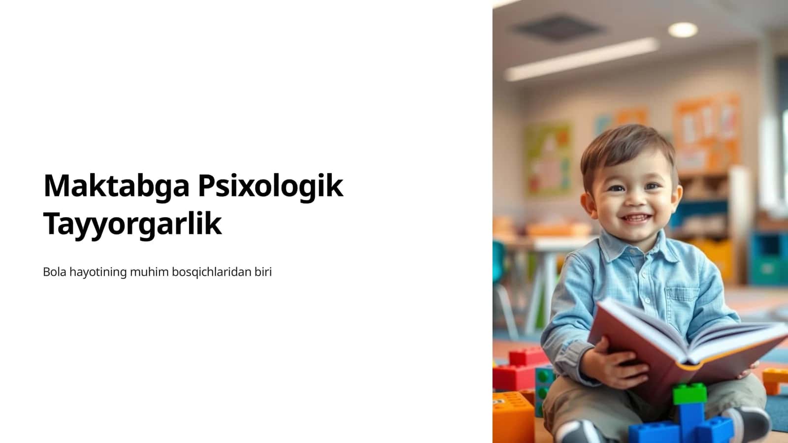 Maktabga Psixologik Tayyorgarlik 1