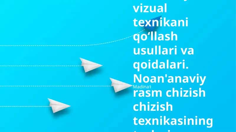 An'anaviy Vizual Texnikalar va Ularning Qoidalari 1
