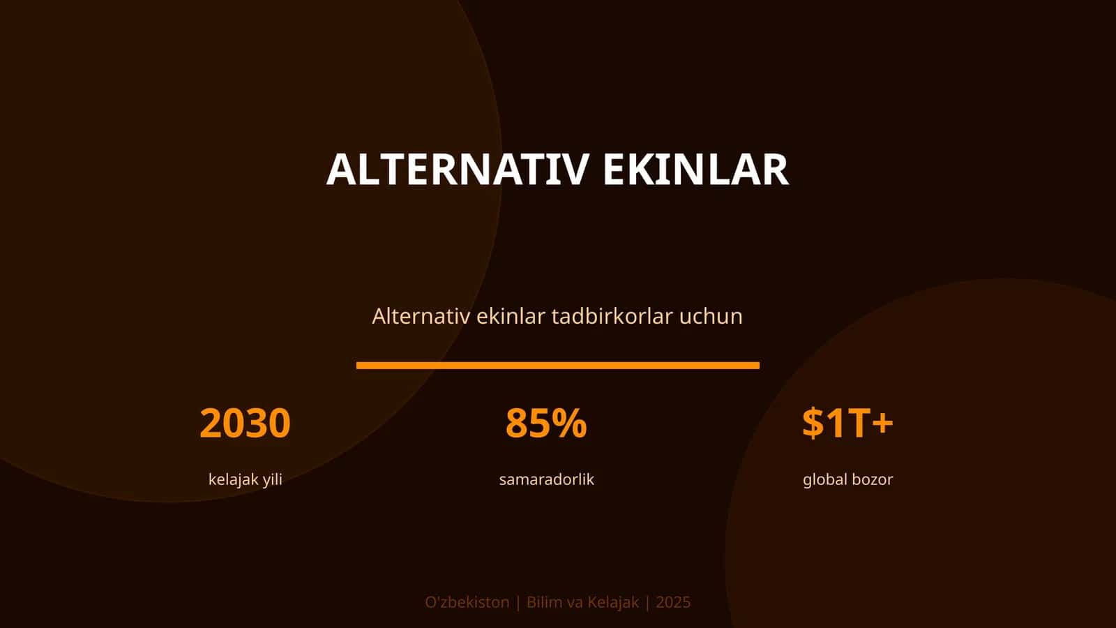 Alternativ ekinlar 1