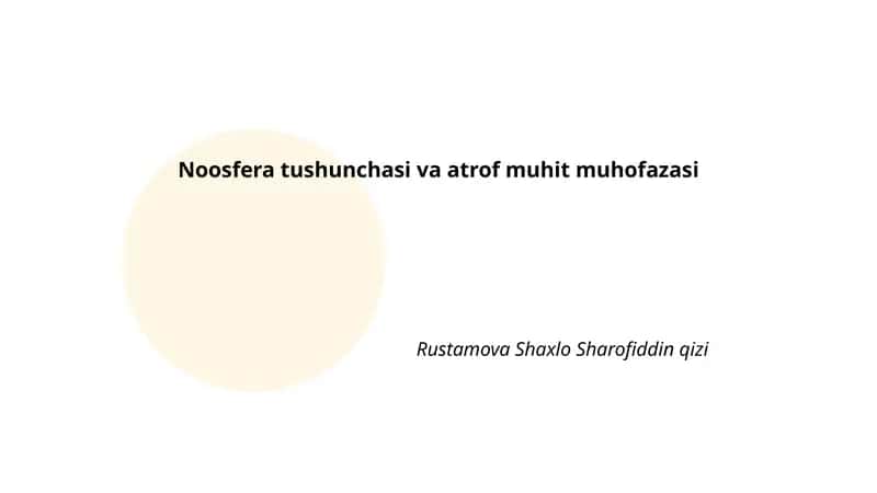 Rustamova Shaxlo Sharofiddin qizi 1