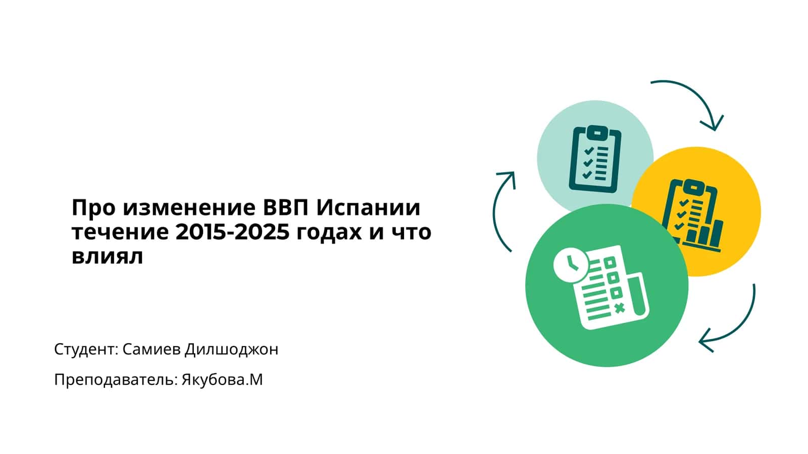Обзор ВВП Испании (2015-2025 годы) 1