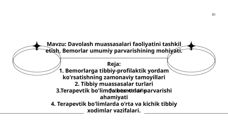 Davolash muassasalari faoliyatini tashkil etish, Bemorlar umumiy parvarishining mohiyati 1