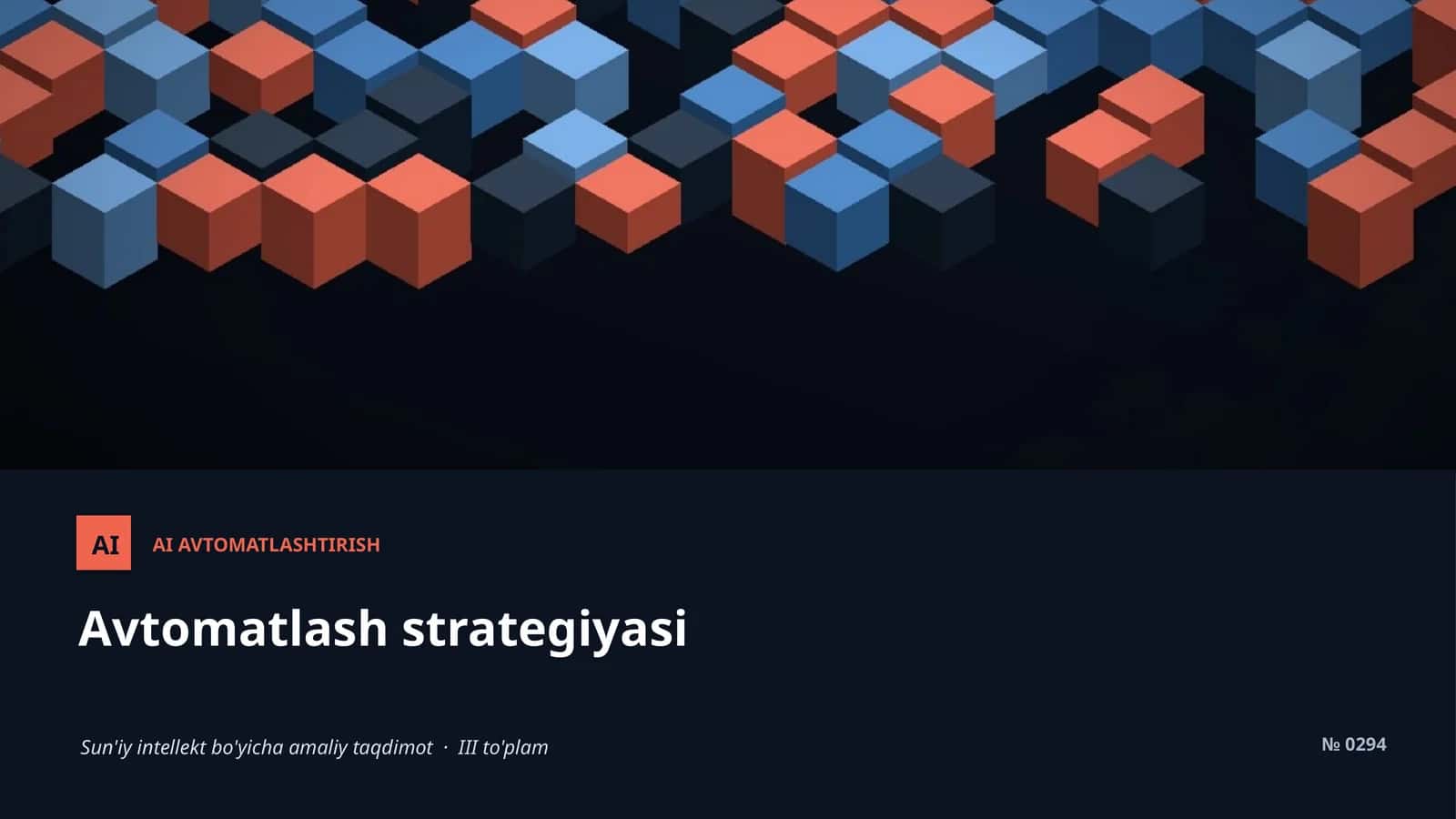 AI AVTOMATLASHTIRISH 1