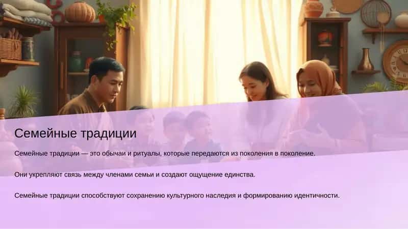 Семейные традиции 1