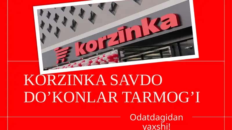 Korzinka Savdo Do'konlar Tarmogi 1